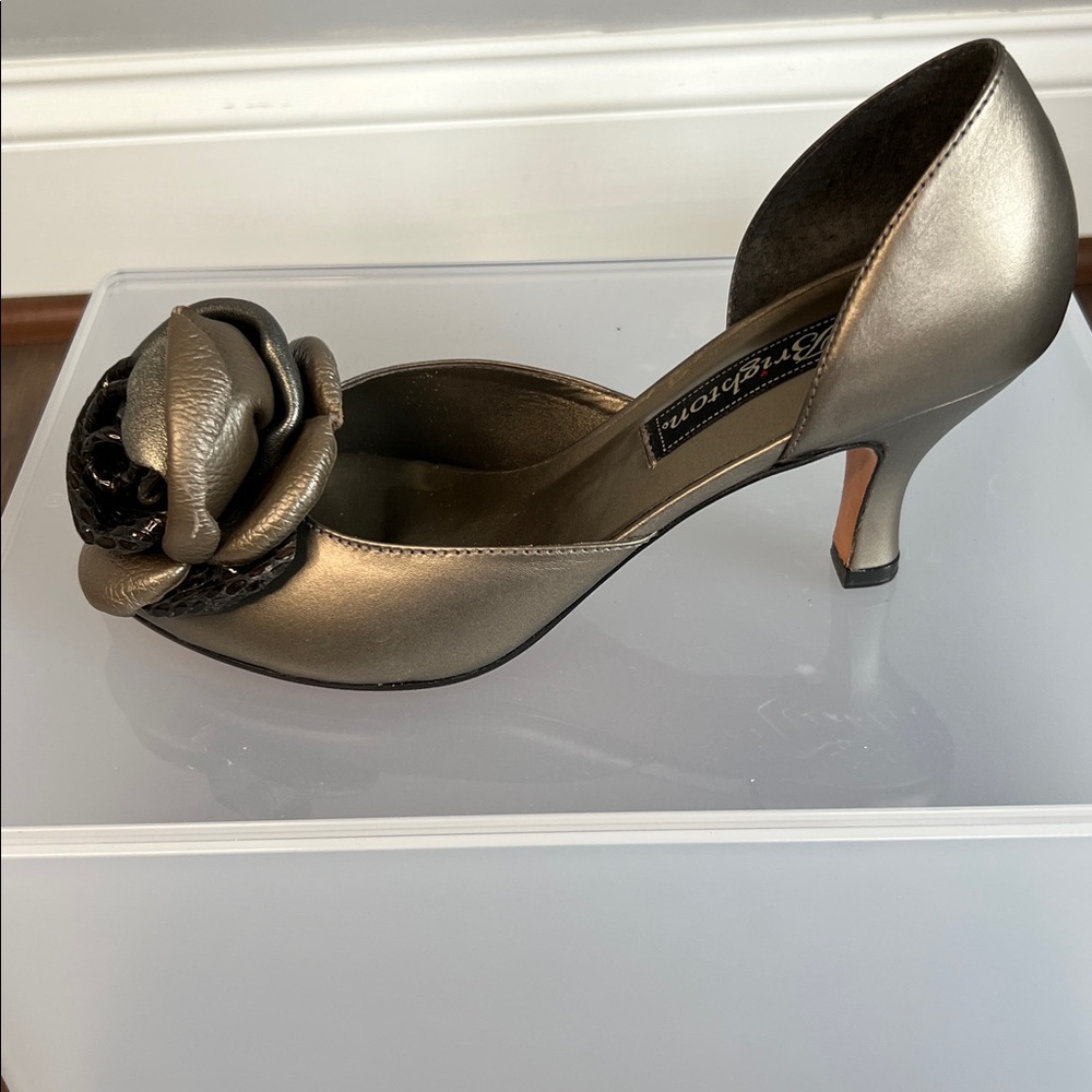 Brighton Rosina Open-Toe Heels - Picture 6 of 13